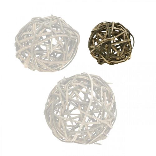 Floristik24 Deco Ball Vine Wood Luonnollinen Ø15cm