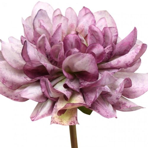 kohteita Tekokukka Dahlia Purppura silkkikukka ja silmu K57cm