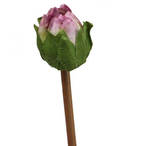kohteita Tekokukka Dahlia Purppura silkkikukka ja silmu K57cm