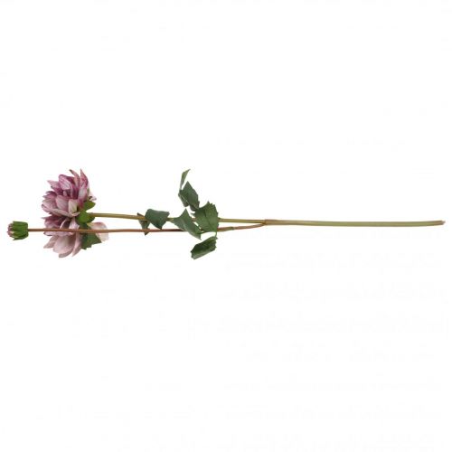 kohteita Tekokukka Dahlia Purppura silkkikukka ja silmu K57cm