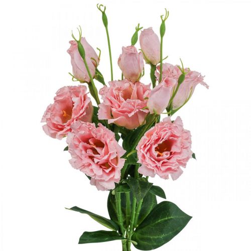 Floristik24 Tekokukat Lisianthus pinkit tekosilkkikukat 50cm 5 kpl