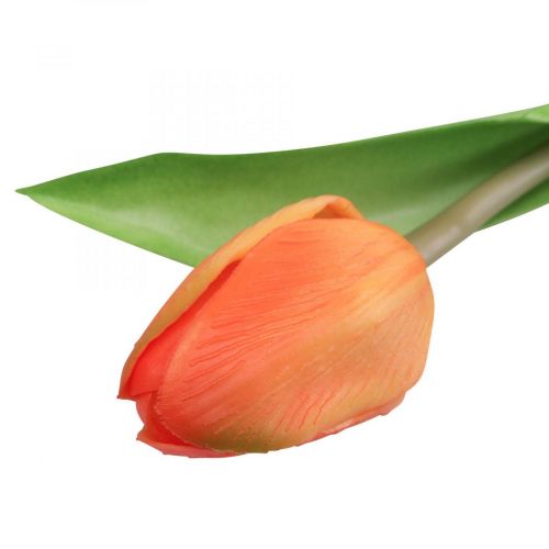 kohteita Tekokukka Tulip Orange Real Touch kevätkukka K21cm