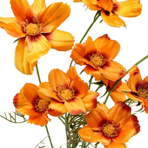 kohteita Tekokukat Cosmea Oranssi korukori H51cm 3 kpl