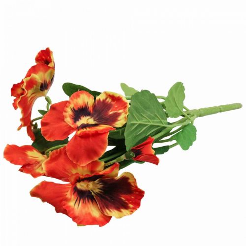 Floristik24 Tekokukat, silkkikukat, orvokkioranssi 29cm