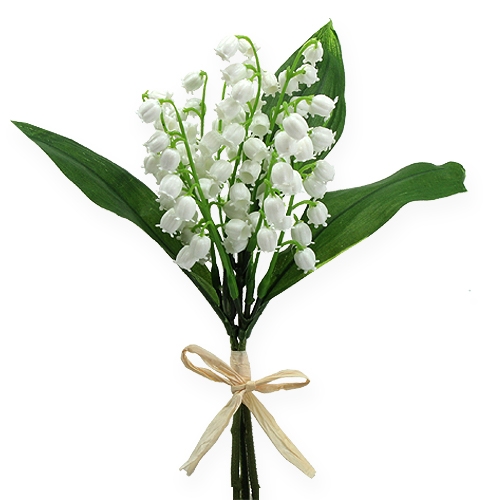 Floristik24 Keinotekoiset liljat valkoiset 25cm 3kpl