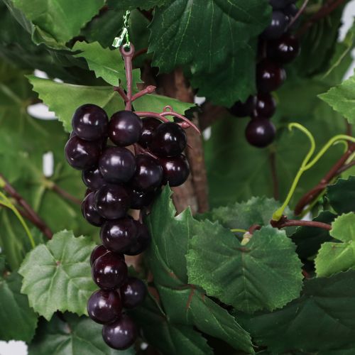 kohteita Keinotekoinen kasvi ruukussa Keinotekoinen viiniköynnös rypäleillä H120cm