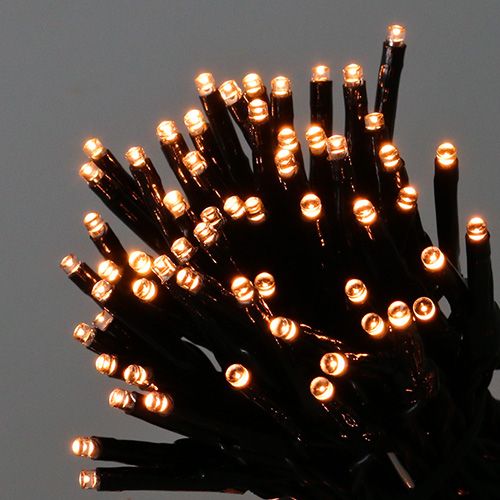 LED-riisivaloketju 80s 9m ulkokäyttöön lämpimän valkoinen