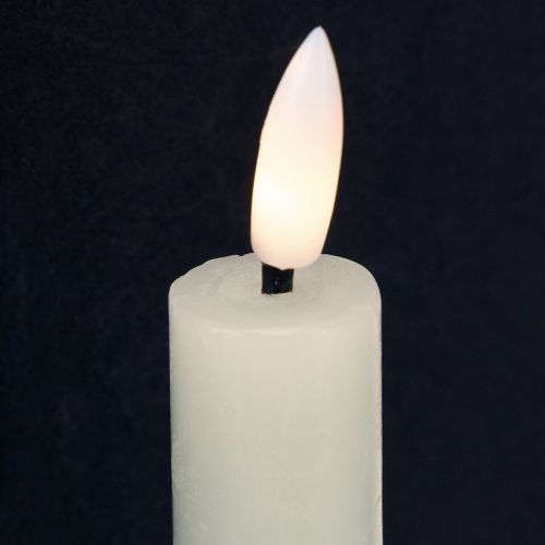 kohteita LED-kynttilä kermanvalkoinen aitoa vahaa K14,5 cm 2 kpl