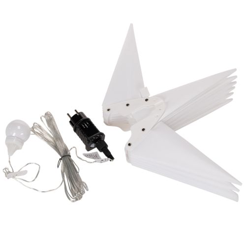 LED-tähti Joulutähti Lämmin