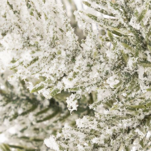 Keinotekoinen joulukuusi lumella juuttipussissa, 40 LEDiä, sisäkäyttöön, 85 cm | Floristik24.fi