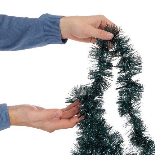 Tinsel-jouluseppele 60 LEDillä ja ajastimella, ulkokäyttöön, 3 m | Floristik24.fi