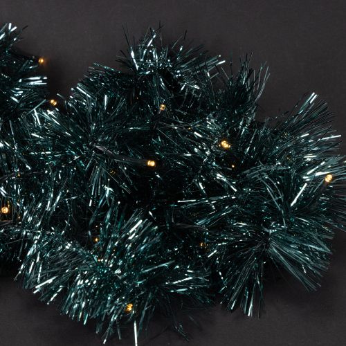 Tinsel-jouluseppele 60 LEDillä ja ajastimella, ulkokäyttöön, 3 m | Floristik24.fi