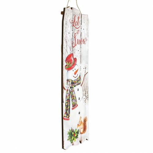 Floristik24 LED-seinämaalaus "Let it Snow" 21 × 60cm Akulle