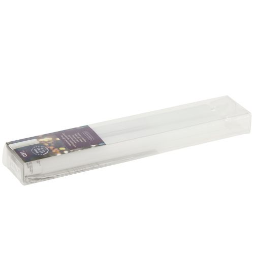 kohteita LED-kynttilät ajastimella kynttilät aito vahavalkoinen 25cm 2 kpl