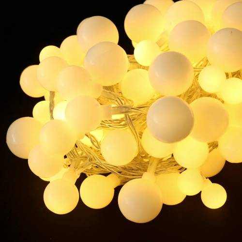 kohteita LED Fairy Lights Cherry lämmin valkoinen 9m 120LED