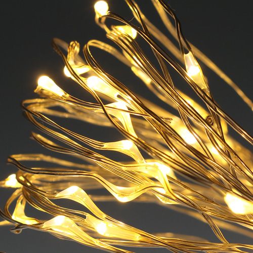 kohteita LED-keijuvalot 50s akulle 5m lämmin valkoinen