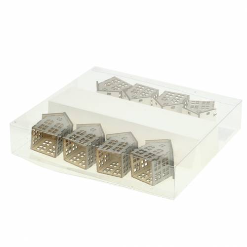 Floristik24 LED-keijuvalot talot akkukäyttöiset