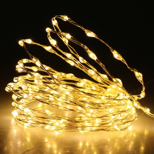 kohteita Valoketju LED valolanka lämmin valkoinen 189LED 3m
