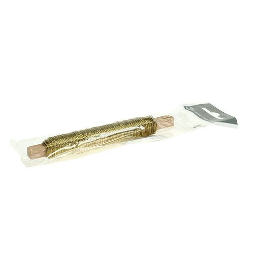 kohteita Koristeellinen emalilanka käärintälanka kultaa 0,50mm 50m 100g