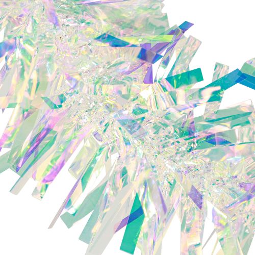 kohteita Tinsel seppele Joulun uudenvuodenaattona irisoiva 260cm