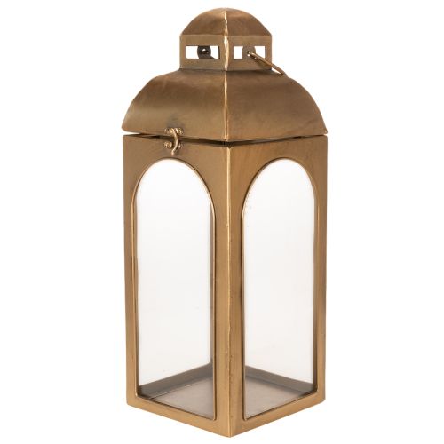 Lyhty metalli lasi metalli messinginkuosi K50cm 2 kpl setti | Floristik24.fi