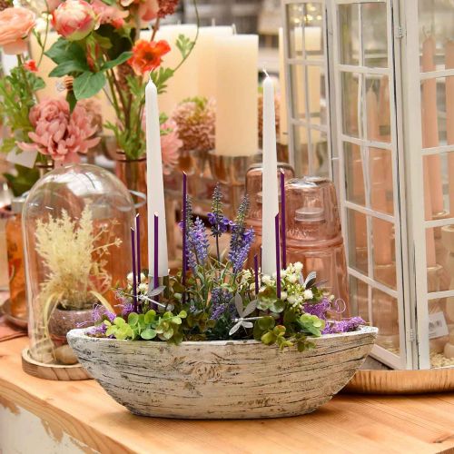 Floristik24 Keinotekoinen laventeli ruukussa H25cm