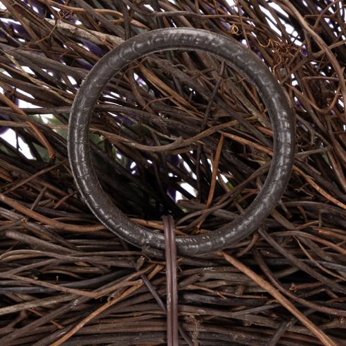 kohteita Laventelikranssi kevääseen, ovenkoriste, koriste-esine eteiseen, 60 cm