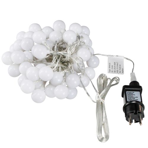 kohteita Fairy valot pallot ajastin 60 LED lämmin valkoinen sisältä ulkopuolella 9m