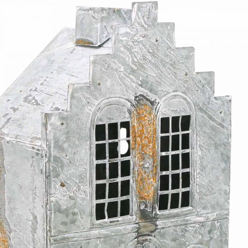 kohteita Majakkatuppiteline metallinen teekynttilätalo H25,5cm