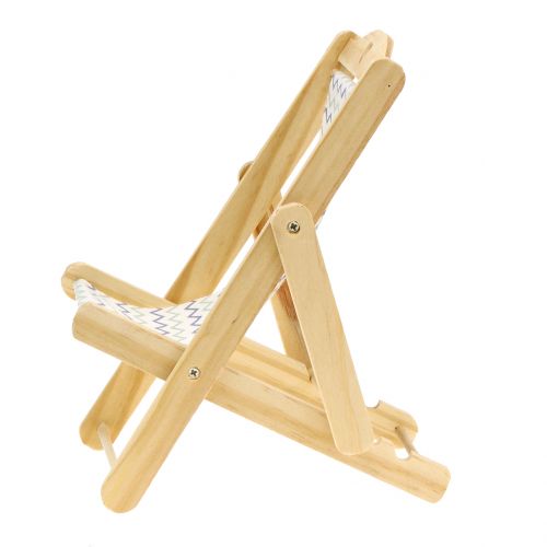 Floristik24 Koristeellinen lepotuoli siksak-kuvio H15cm 3kpl