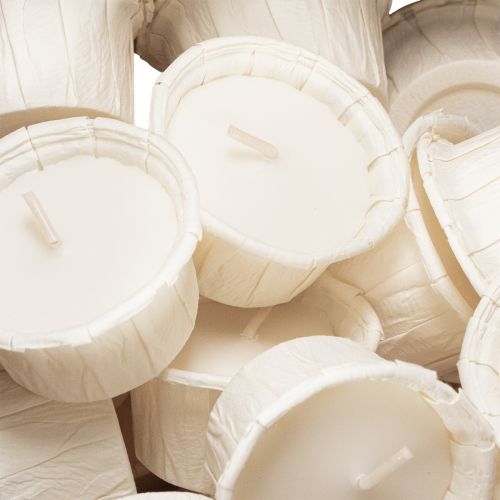 kohteita Tuikkukynttilä paperikotelossa juhlallisiin tilaisuuksiin ja tunnelmallisiin hetkiin Light One 4 cm 50 kpl