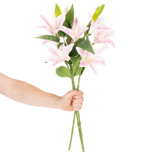 Tekolilja, varsikoristeinen, 68 cm, 3 kpl | Floristik24.fi