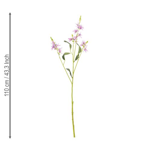 kohteita Triteleia-tekokukka eleganttiin kukkakoristeeseen olohuoneissa, 110 cm, 2 kpl