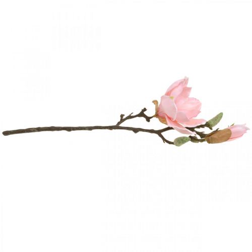 kohteita Magnolia vaaleanpunainen tekokukka koristelu tekokukka oksa H40cm