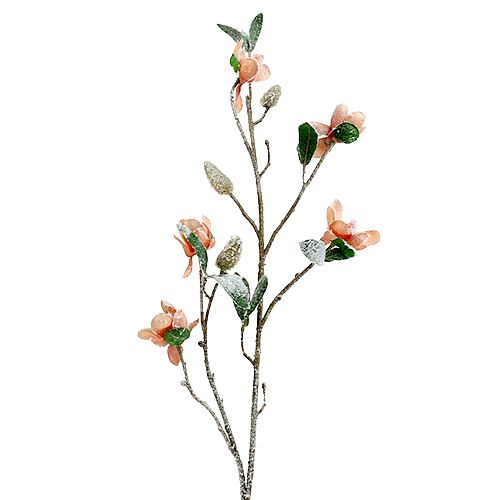 Floristik24 Magnolia-haara vaaleanpunainen L 82cm