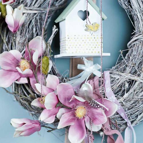 Floristik24 Magnolia oksa violetti 110cm 1kpl