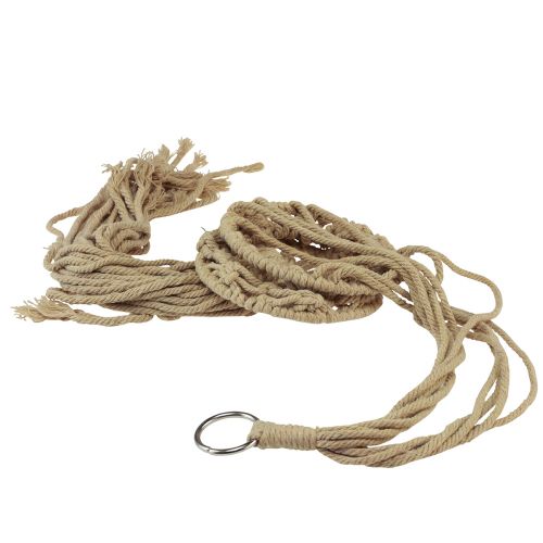kohteita Makramekoriste ripustukseen beigenruskea boho Ø12cm K79cm