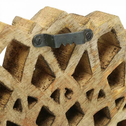 Floristik24 Mandala ripustettavaksi, seinäkoriste, kesä, puukoristeet luonto Ø30cm