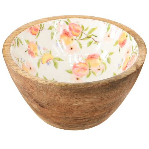 kohteita Mangopuinen koristekulho, persikkapuinen kulho, halkaisija 12,5 cm, 2 kpl