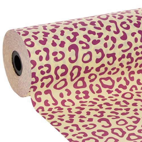 Kalvosinpaperi, leopardikuvio, violetti, 25 cm, 100 m ostaa | Floristik24.fi