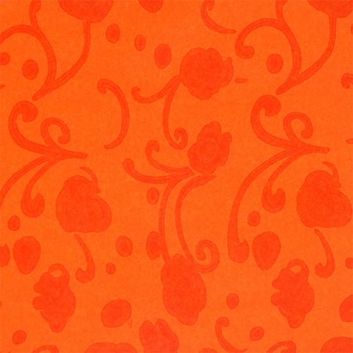 kohteita Mansettipaperi oranssi kuviollinen 25cm 100m