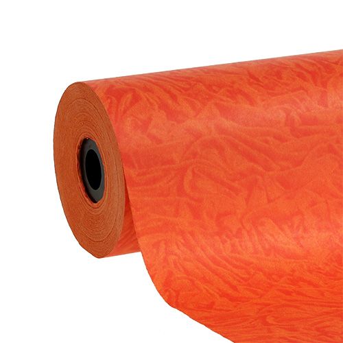 Floristik24 Mansettipaperi oranssinpunainen 25cm 100m