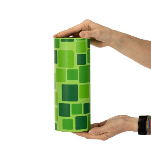 Kalvosinpaperia kukkakimppuihin mosaiikkikuviolla, 25 cm x 100 m | Floristik24.fi
