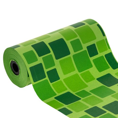 Kalvosinpaperia kukkakimppuihin mosaiikkikuviolla, 25 cm x 100 m ostaa | Floristik24.fi