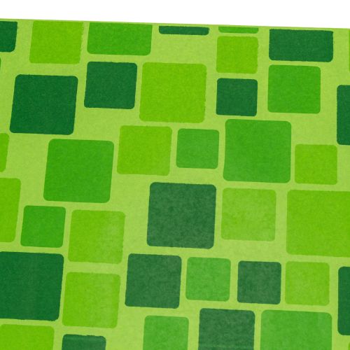 Kalvosinpaperia kukkakimppuihin mosaiikkikuviolla, 25 cm x 100 m | Floristik24.fi