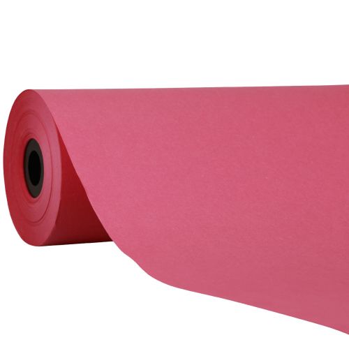 Floristik24 Mansettipaperi kukkapaperi pehmopaperi pinkki 25cm 100m
