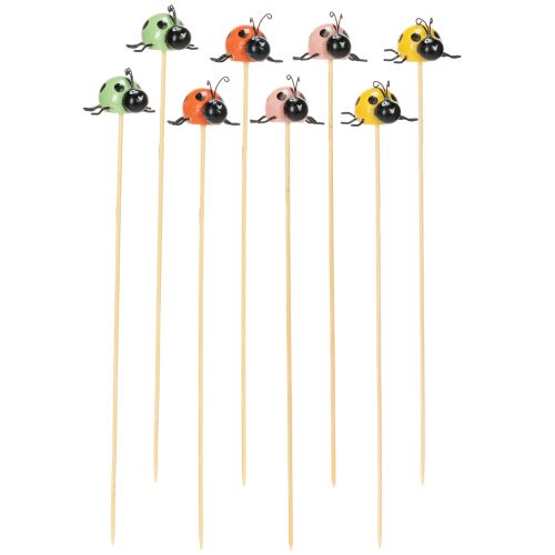 kohteita Leppäkerttu-koristehahmot kukkaruukkuihin ja kukka-asetelmiin kevään koristeluun, 32 cm, 16 kpl