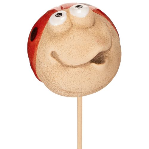 kohteita Leppäkertun puutarhakepit, koristeellinen katseenvangitsija puutarhan koristeluun, 25 cm, 4 kpl