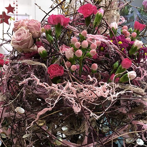 Floristik24 Mulperipuun kuori omenanvihreä 250g