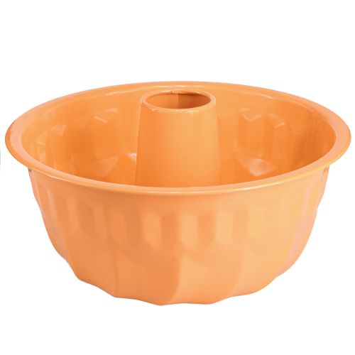 kohteita Metallinen koristeellinen leivontamuotti Gugelhupf oranssi Ø23cm K12cm